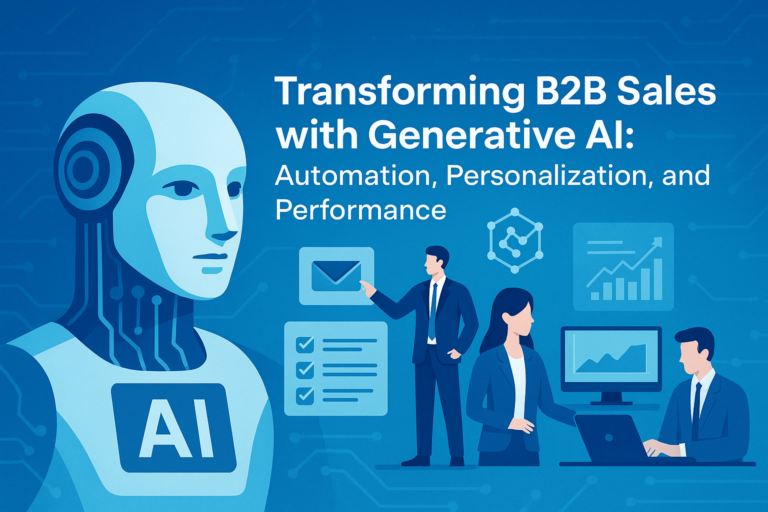 Transforming B2B Sales with Generative AI: Automation, Personalization, and Performance
