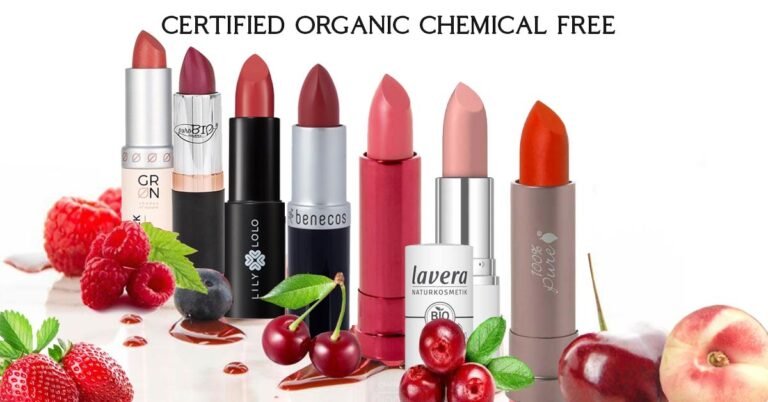 Nourish Your Lips with Clean, Organic and chemical free Lipsticks